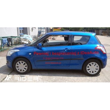 Boční lišty dveří Suzuki Swift 3D od 2011- 2016