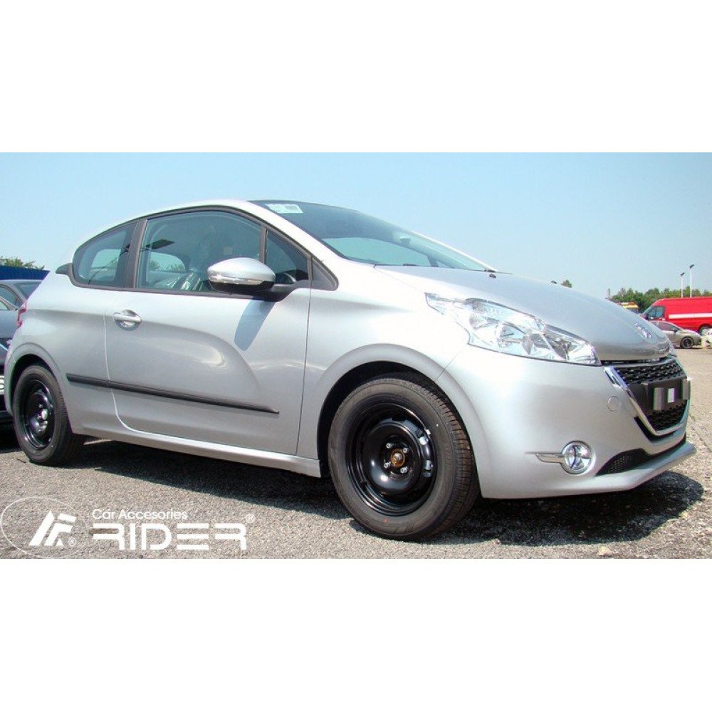 Boční lišty dveří Peugeot 208 3D 2012 - 2019