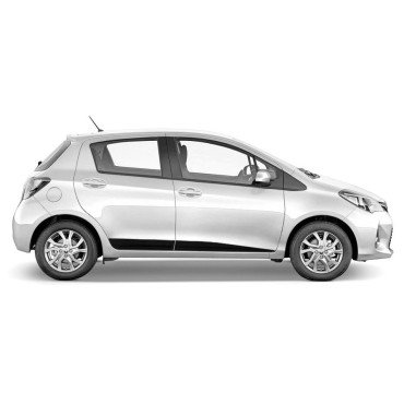 Boční lišty dveří Toyota Yaris 5D 2011 - 2013