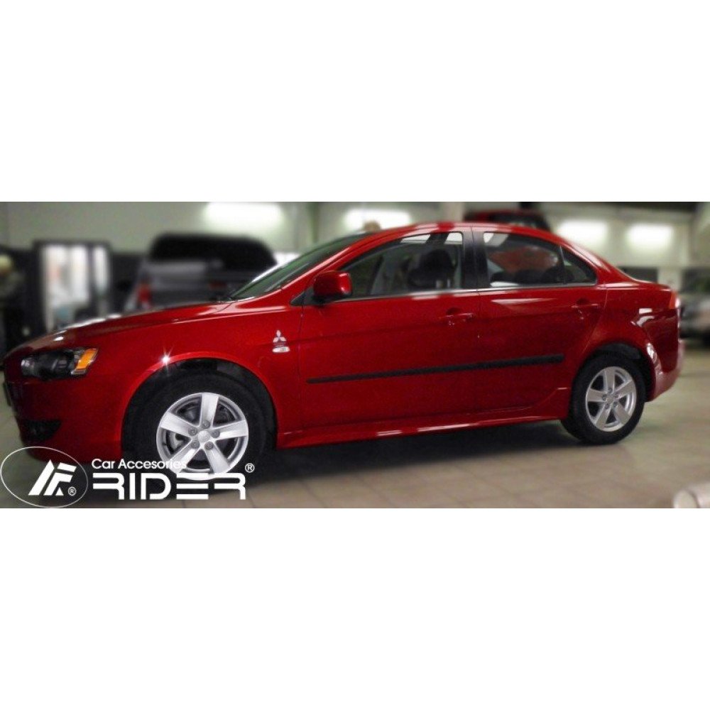 Boční lišty dveří Mitsubishi Lancer Evo 10 2007 - 2013