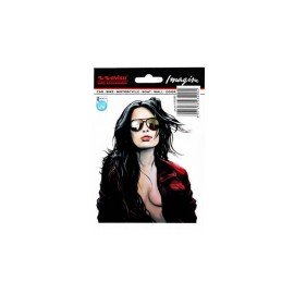 Samolepka sexy dívka Nicole