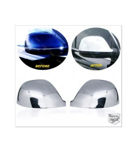 Kryty zrcátek Volkswagen Touareg 2007 - 2010 nerez