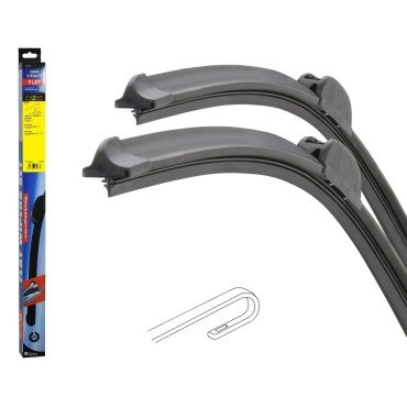 Stěrače FLAT SET (HOOK) 710+350mm Toyota Corolla 01/2019-