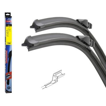 Stěrače FLAT SET (CUBE) 660+450mm BMW Serie 6 Gran Turismo 10/2017-