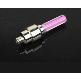 Svítící LED čepičky ventilků červené 2ks