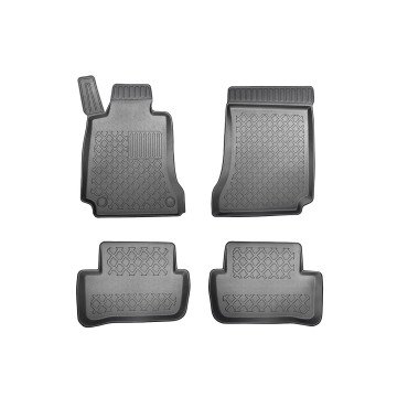 Autokoberce gumové vaničky Mercedes C W204 2007 - 2014