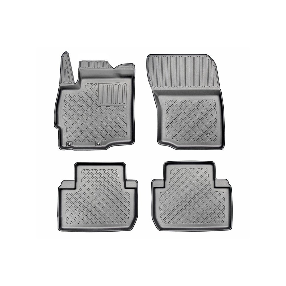 Autokoberce gumové vaničky Mitsubishi Outlander 2012-