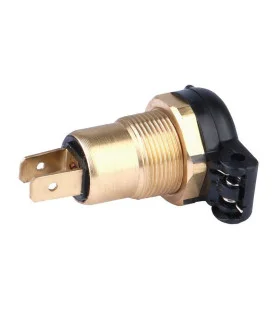 Zásuvka zapalovače DIN s krytkou 12/24V max 15A