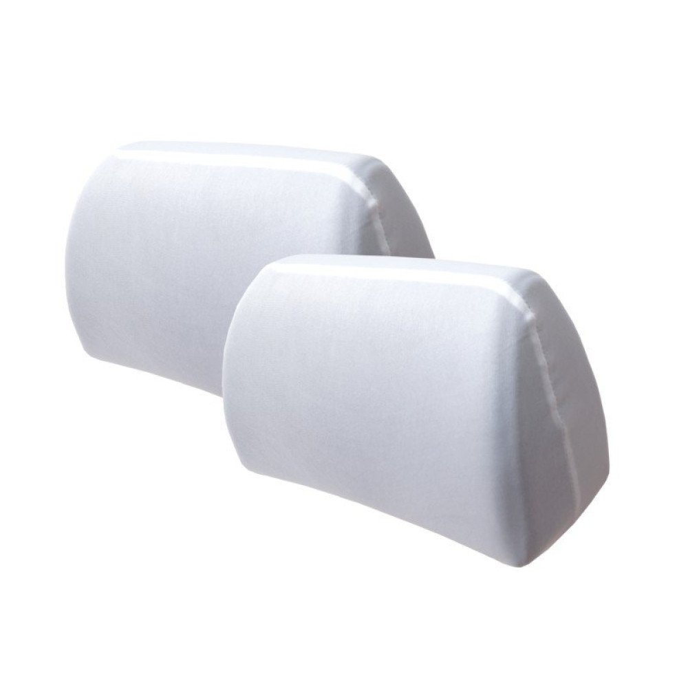 Potah na opěrku hlavy bílá