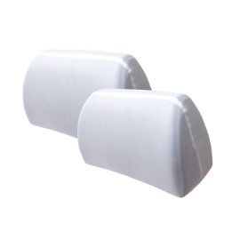 Potah na opěrku hlavy bílá