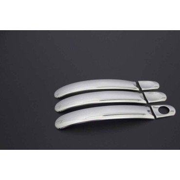 Kryty klik dveří Volkswagen Caddy 2003-  nerez 3ks