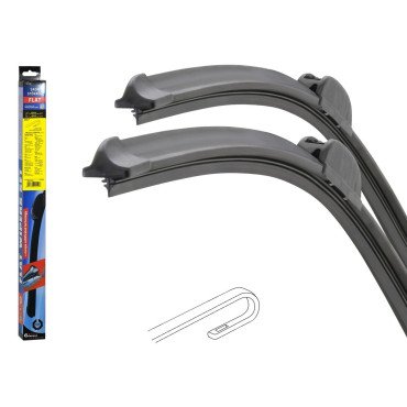 Stěrače Flat set (hook) 610 + 410 mm Renault Alaskan 2017-