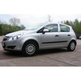 Boční lišty dveří Opel Corsa D 5d hatchback 2006 - 2013