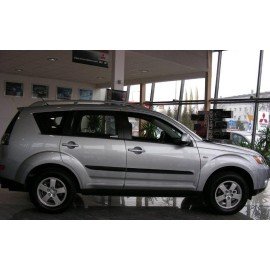 Boční lišty dveří Mitsubishi Outlander 2006 - 2013