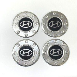 Samolepky na poklice, znaky alu Hyundai