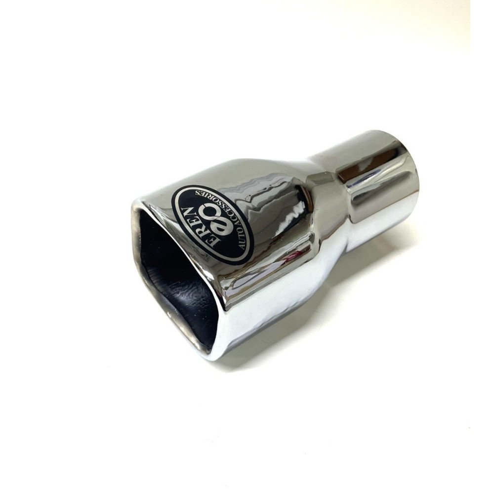 Koncovka výfuku chrom hranatá