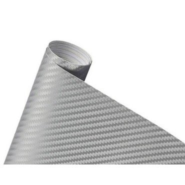 Kryt prahu pátých dveří Suzuki folie carbon stříbrná