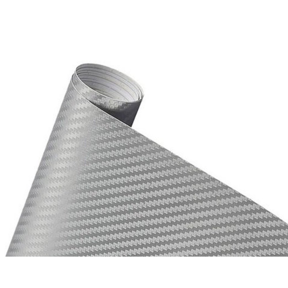 Kryt prahu pátých dveří Toyota folie carbon stříbrná