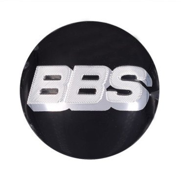 BBS znaky na poklice samolepka BBS 60 mm