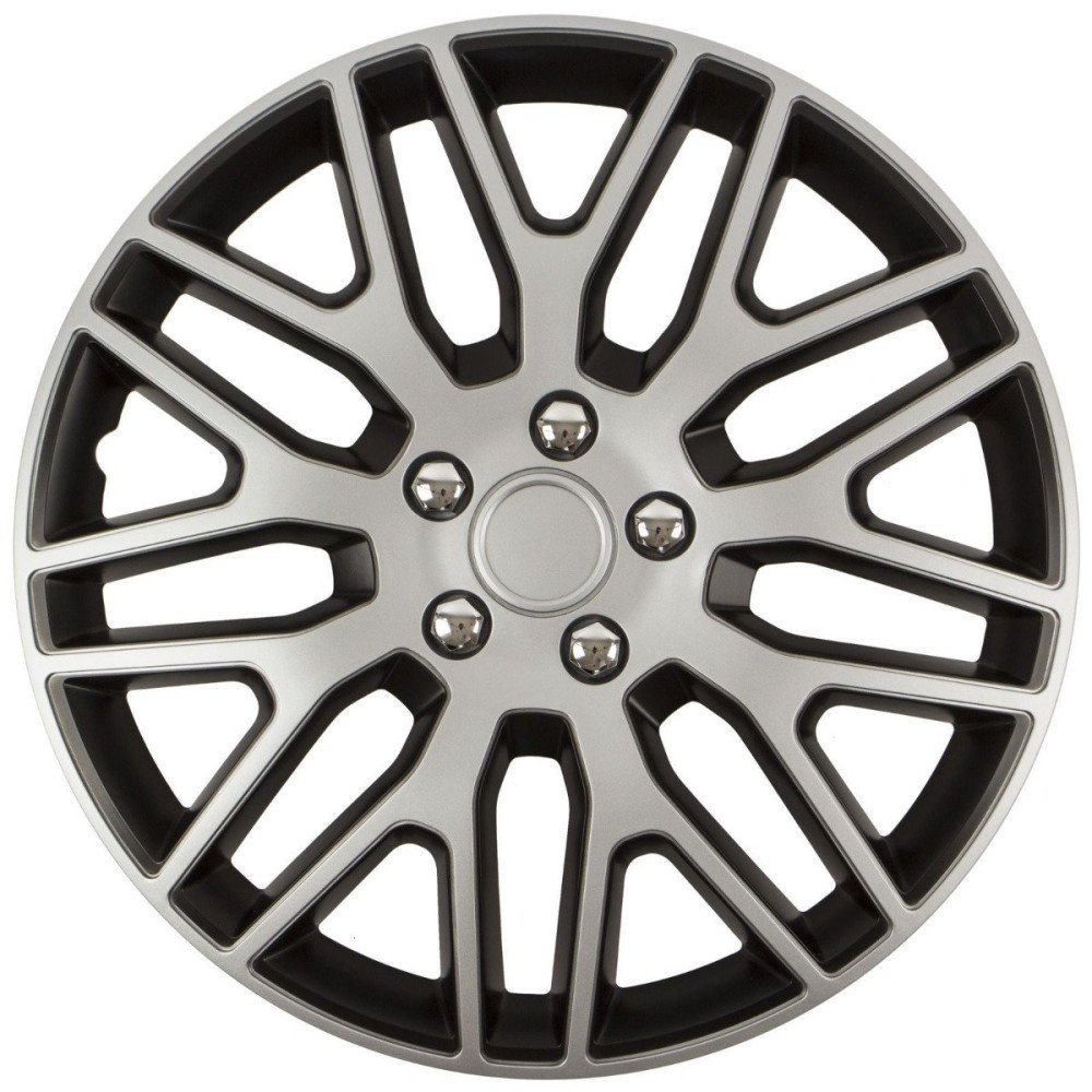 Poklice na kola 16" Dakar NC Silver Black