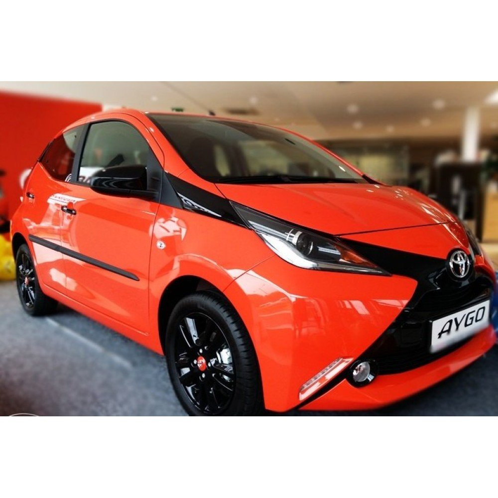 Boční lišty dveří Toyota Aygo 5D od 2014-