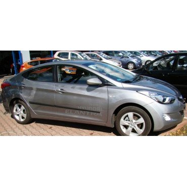 Boční lišty dveří Hyundai Elantra od 2010 - 2016