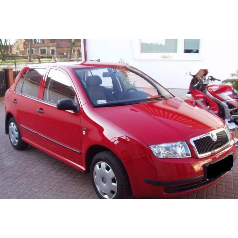 Boční lišty dveří pasující na Škoda Fabia I od 1999 - 2007