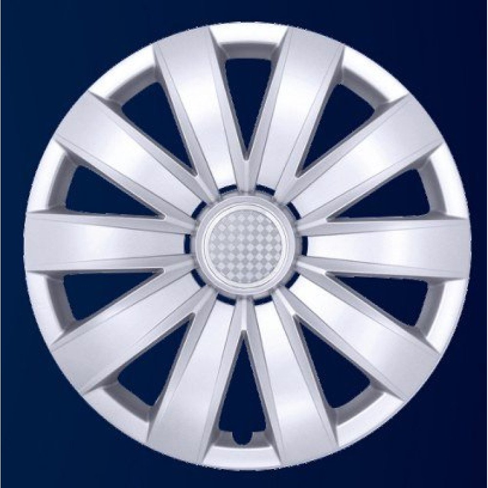 Poklice na kola Fiat 14" silver (typ 226) a dárek