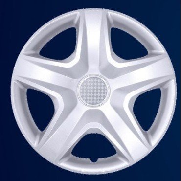 Poklice na kola Volvo, kryty kol 16" silver (typ 418)