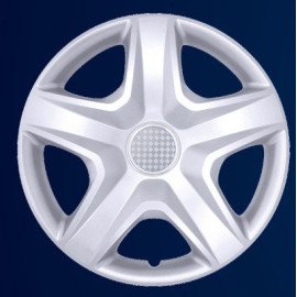 Poklice na kola Mitsubishi, kryty kol 16" silver (typ 418)