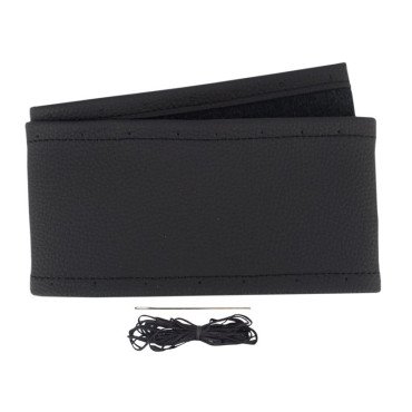 Šněrovací potah na volant vel. 39-41 cm přírodní kůže černý