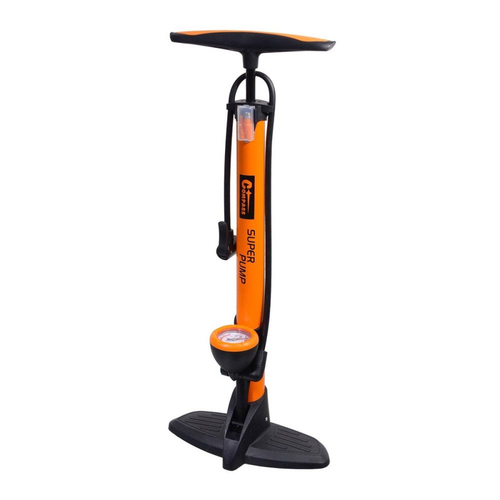 Hustilka ruční 530 x 38 mm super pump s manometrem