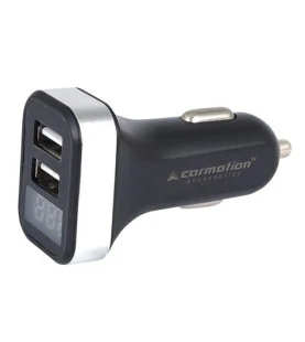 Nabíječka 2x USB a voltmetr 12/24V