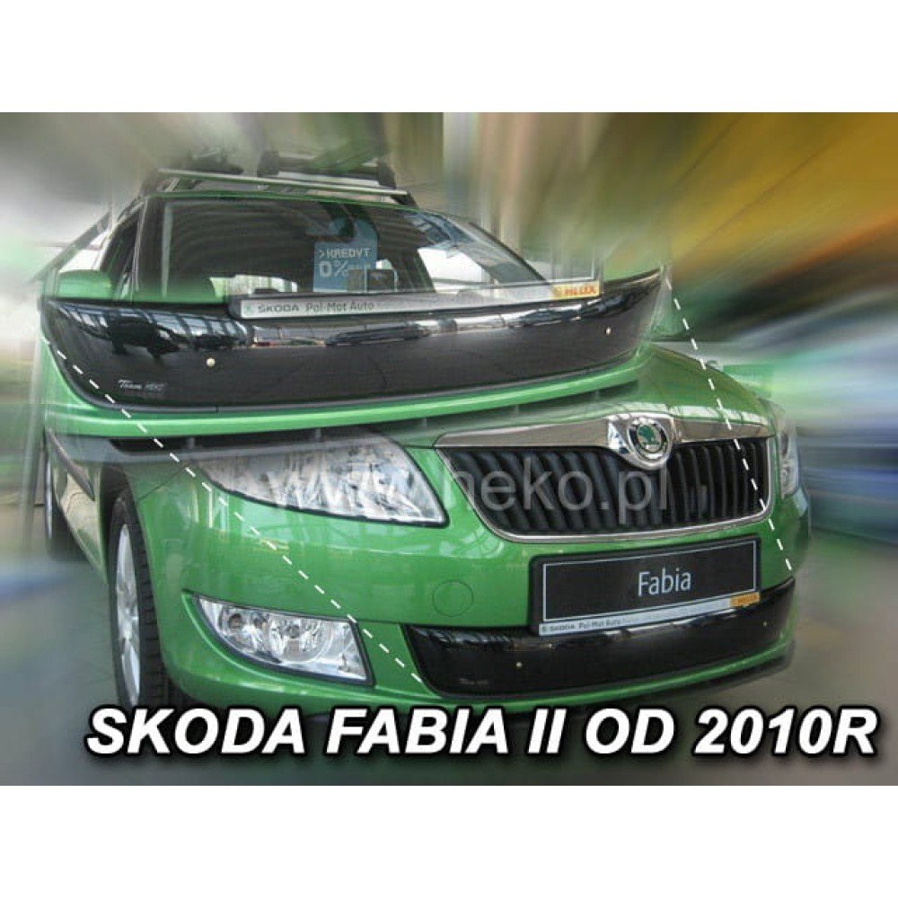 Zimní clona pasující na Škoda Fabia II r.v. 2007-2010 dolní