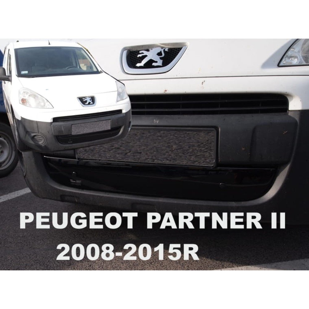 Zimní clona Peugeot Partner II r.v. 2008-2015 dolní
