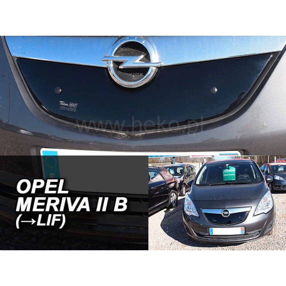 Zimní clona Opel Meriva II B r.v. 2010-2014 před facelift