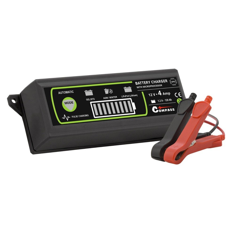 Nabíječka mikroprocesor 4Amp 12V PB/GEL/AGM/LiFePO4