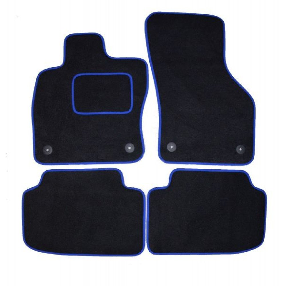 Textilní koberce Seat Ibiza r.v. 2008- černo modré