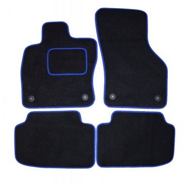 Textilní koberce Seat Ibiza r.v. 2008- černo modré