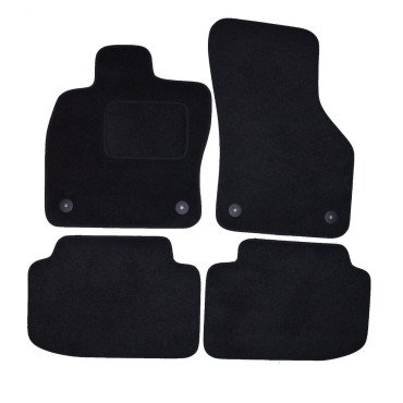 Textilní koberce Seat Ibiza r.v. 2008- černé