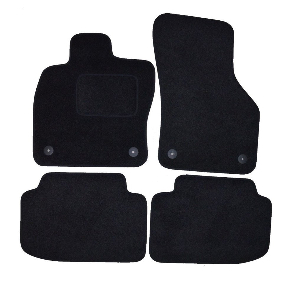 Textilní koberce Audi Q2 r.v. 2016- černé