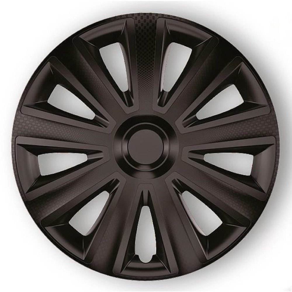 Poklice na kola 15" Aviator carbon black 