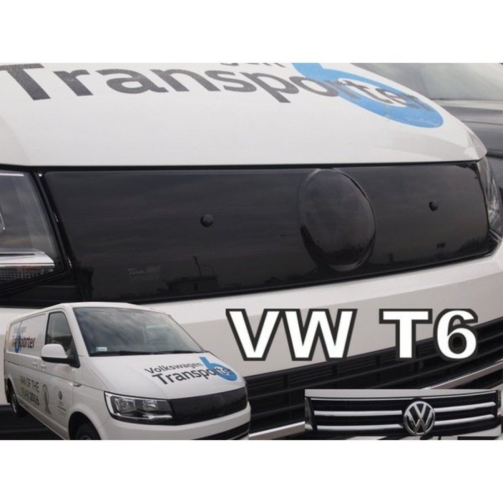 Zimní clona Volkswagen Transporter T6 2015- horní (chromovaná mřížka)