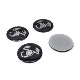 ABARTH znaky na poklice -alu kola