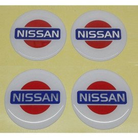 Znaky na poklice alu kola Nissan (typ 4)