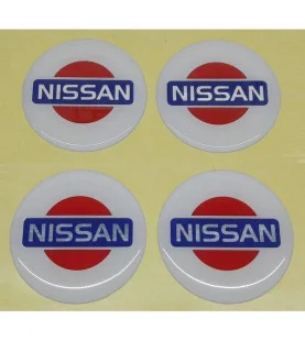 Znaky na poklice alu kola Nissan (typ 4)