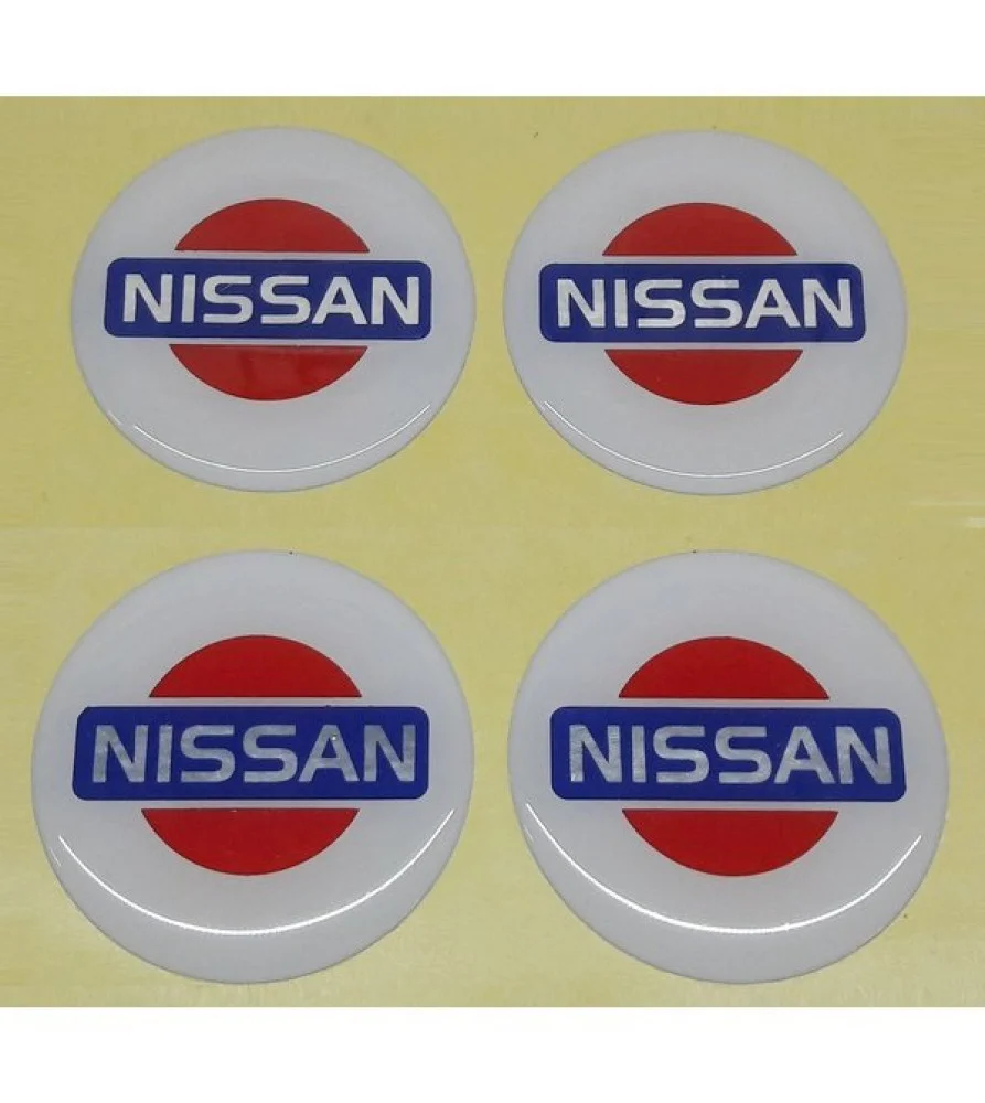 Znaky na poklice alu kola Nissan (typ 4)