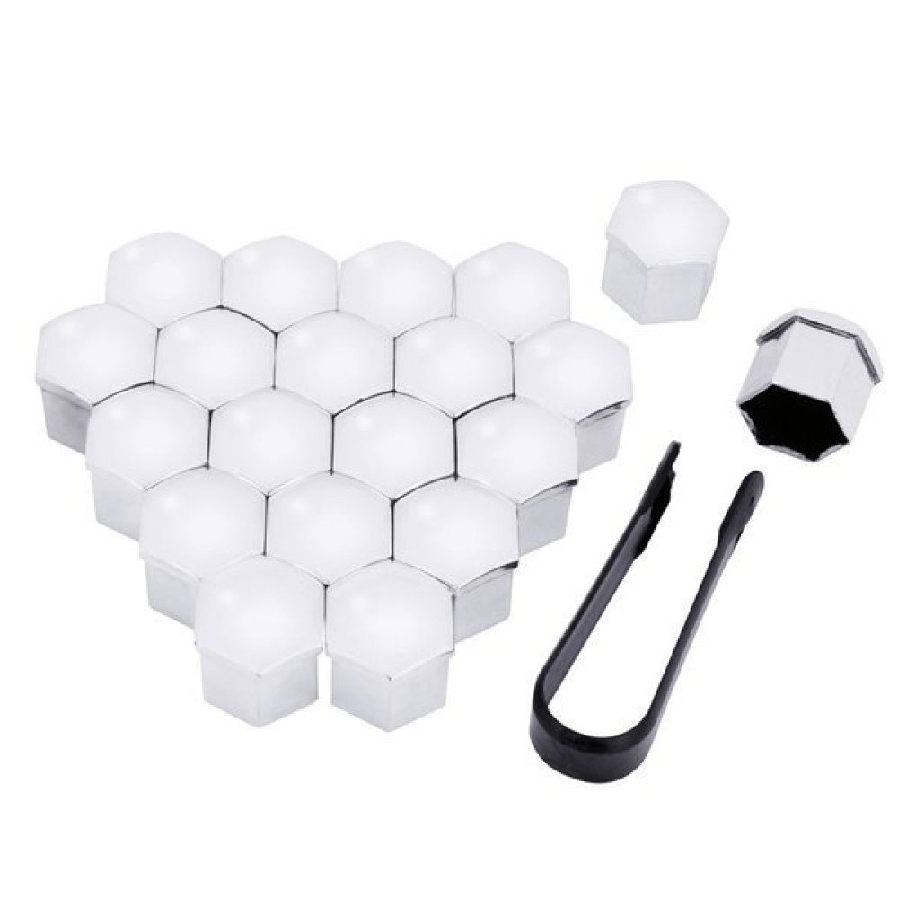 Krytka na kolový šroub chrom 17 mm