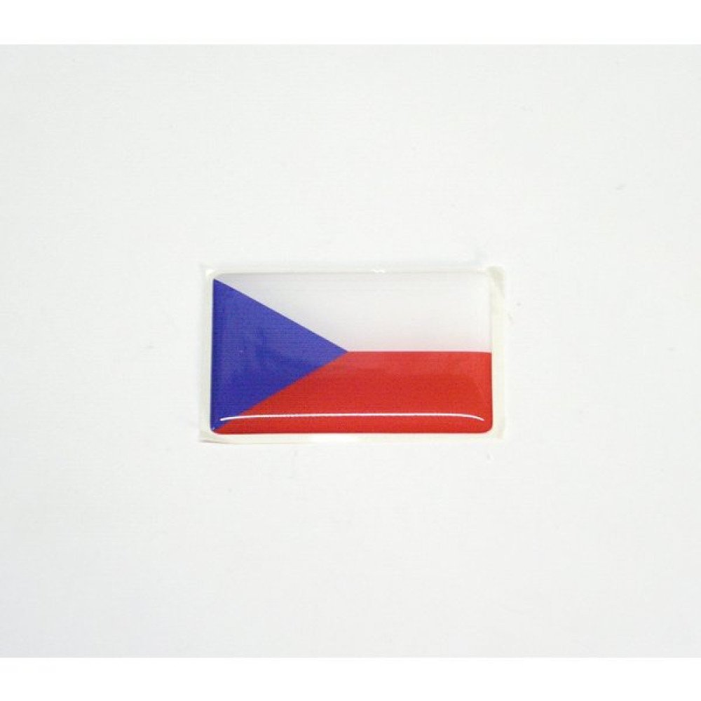 Vlajka Česká Republika 18 x 10 mm