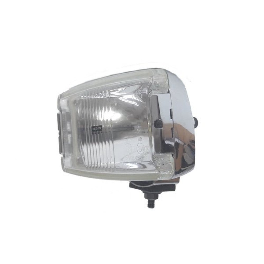 Světlo hranaté Wesem dálkové Chrom